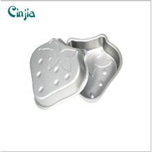 Cheap Aluminum Bakeware Strawberry Shaped Cake Mould